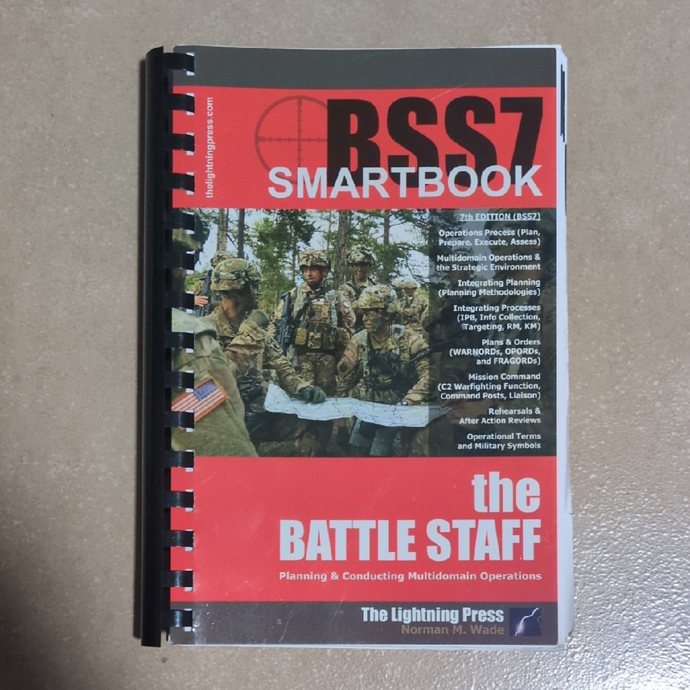 BSS7 Smartbook Battle Staff Guide